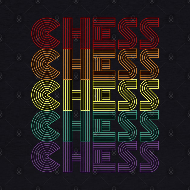 Retro Chess Grand Master Player Funny Meme by displace_design